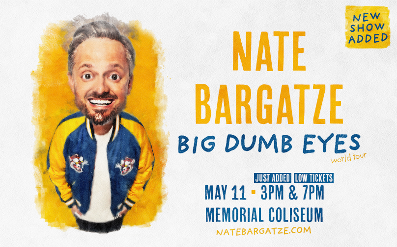 Nate Bargatze "Big Dumb Eyes World Tour" 